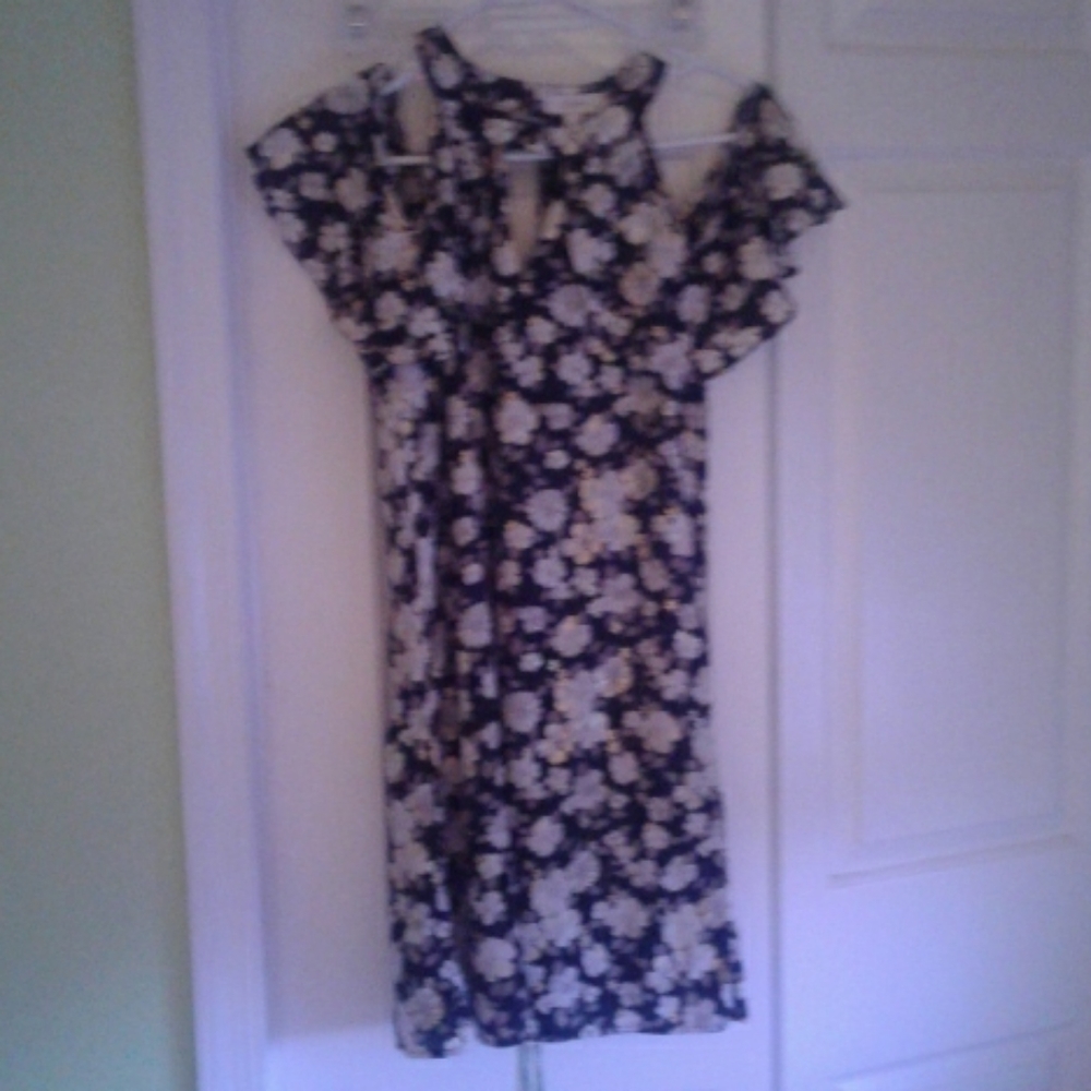 Cold shoulder dress